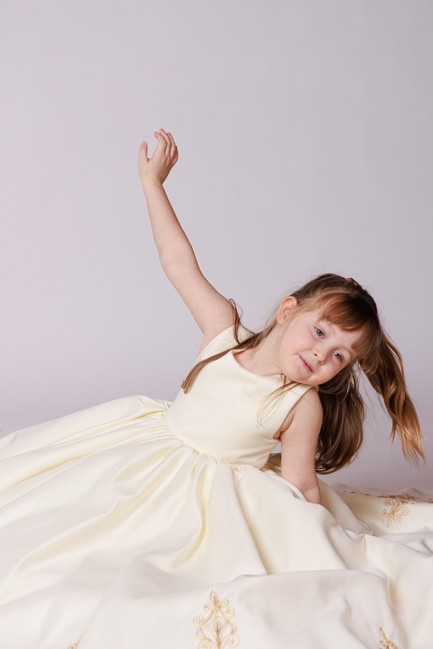 Celestial Ivory Dress - Lisabelle Kids