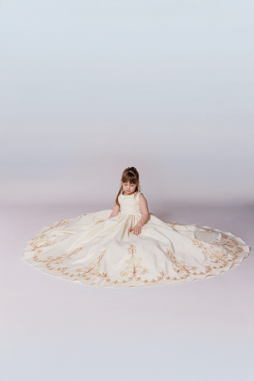 Celestial Ivory Dress - Lisabelle Kids